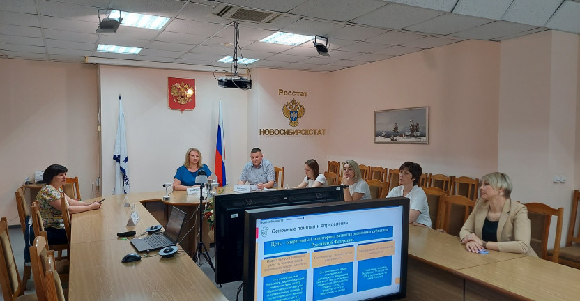 В Новосибирскстате прошел семинар по расчету индекса выпуска товаров и услуг  по базовым видам экономической деятельности