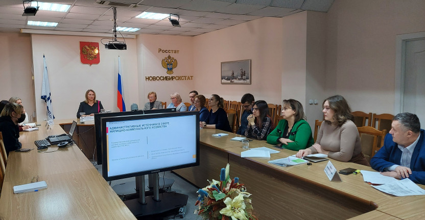 В Новосибирскстате прошел семинар о разработке в органах государственной статистики показателей, характеризующих работу организаций ЖКХ