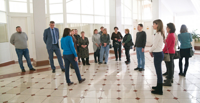 Специалисты Новосибирскстата посетили музей Центробанка России